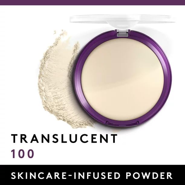 Covergirl Simply Ageless Instant Wrinkle Blurring Pressed Powder, Translucent, 0.39 Oz.-Velvo Beauty