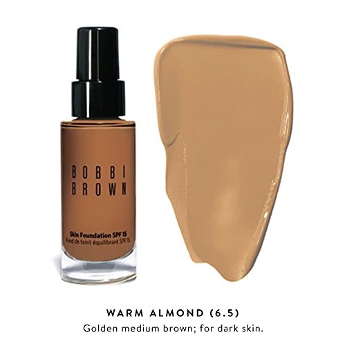 Bobbi Brown Skin Foundation SPF 15 Warm Almond 6.5-Velvo Beauty