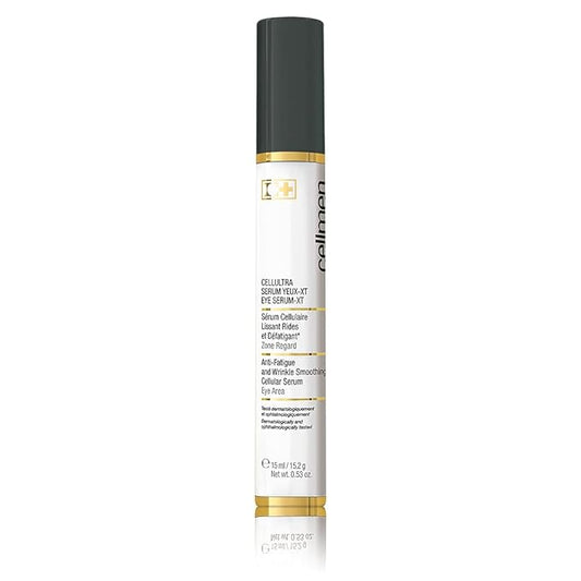 Cellcosmet Cellmen Cell Ultra Eye Serum XT - Revitalizing Anti-Fatigue Eye Cream for Dark Circles (0.5 oz)-Velvo Beauty