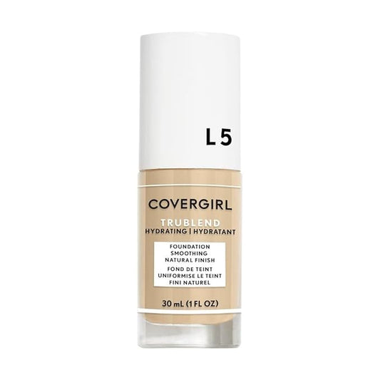 Covergirl Trublend Liquid Makeup Foundation, L5 Creamy Natural, 1 Fluid Ounce-Velvo Beauty