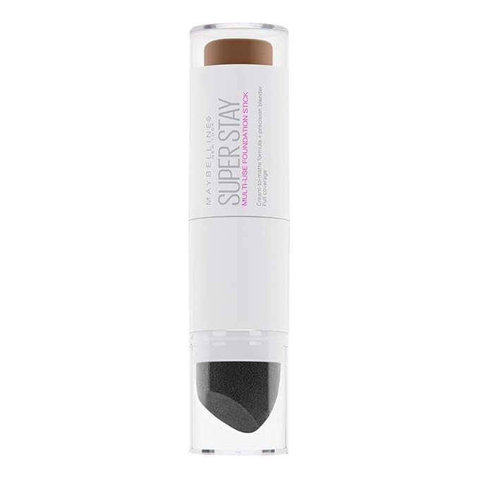 Maybelline New York Super Stay Foundation Stick For Normal to Oily Skin, Mocha, 0.25 oz.-Velvo Beauty