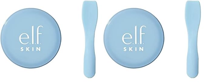e.l.f. SKIN Holy Hydration! Lip Mask, Hydrating Lip Mask For A Softer & Smoother Pout, Infused With Hyaluronic Acid, Non-Sticky, Vegan & Cruelty-Free (Pack of 2)-Velvo Beauty