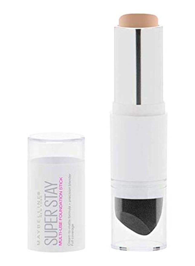 Maybelline New York Super Stay Foundation Stick for Normal To Oily Skin, Nude Beige, 0.25 Ounce-Velvo Beauty