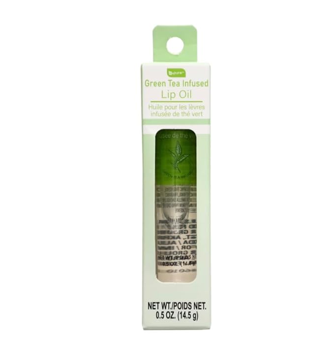 Generic B.pure Green tea infused lip oil, 1 Count (Pack of 1)-Velvo Beauty