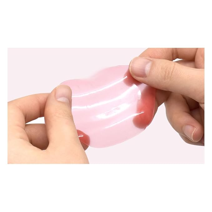 PS.PRETTYSKIN Rose Lip Masks for Dry Lips Care, Hydrogel Formula, moisture,nutrition, elasticity and vitality of lips,Rosa Centifolia Flower Extract,castor seed oil Extract,Lip care, Pack of 20-Velvo Beauty