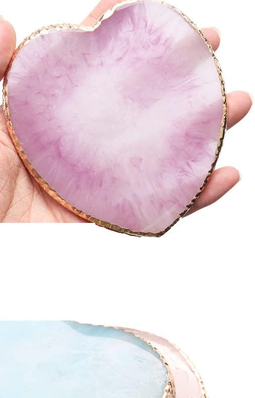 2 Pcs Herat Phnom Penh Resin Nail Art Palette,Nail Art Gel Nail Polish Palette Nail Art Painting Palettes with Stirring Rod Nail Piece Display Tool Cosmetic Makeup Mixed Color Palette Tray-Velvo Beauty