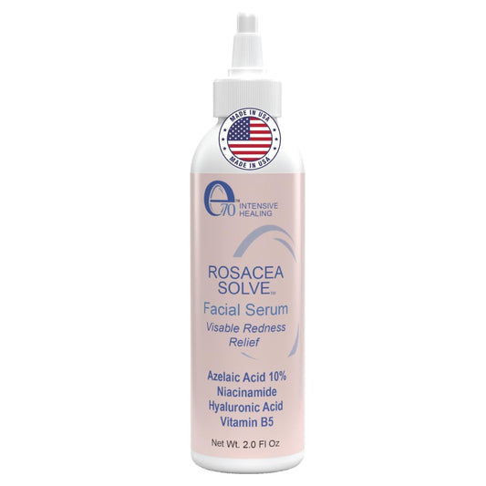 Rosacea Treatment Skincare Face Serum for Women & Men - Gentle Face Serum Moisturizer Redness Reducing Skin Care with 10% Azelaic Acid, Made in USA by e70 (2 fl. oz)-Velvo Beauty