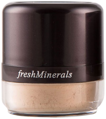 Mineral Powder Foundation, with puff, Freshcover, 6 Gram-Velvo Beauty
