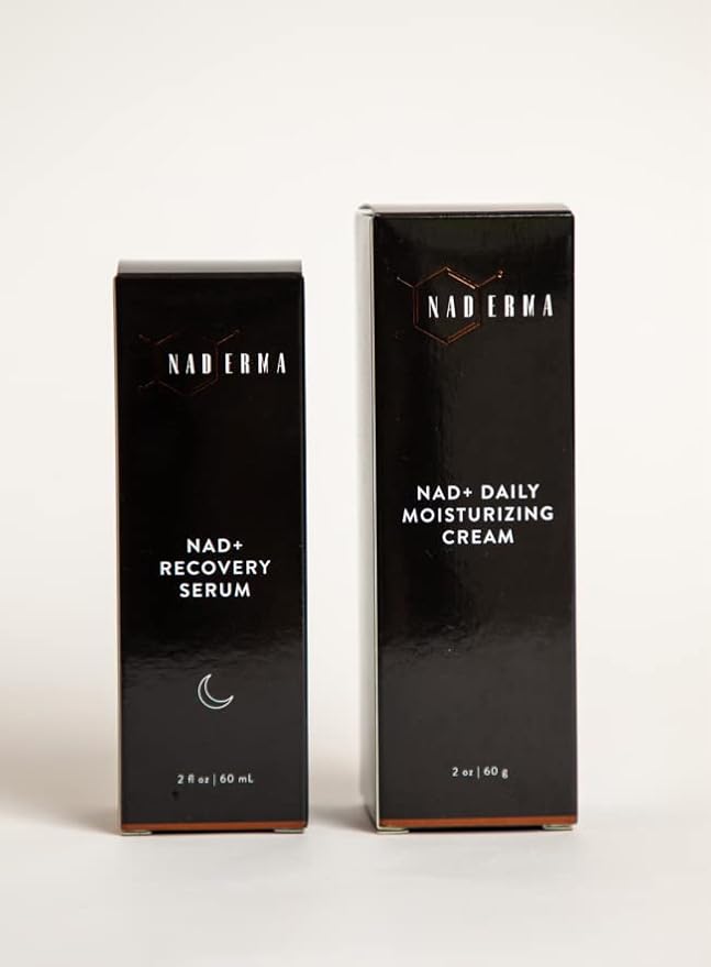 Naderma Recovery Set (NAD+ Daily Moisturizing Cream and NAD+ Recovery Serum)-Velvo Beauty