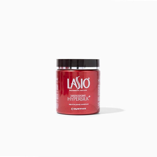 Lasio Hypersilk Revitalizing Hair Masque – Deep Conditioning & Hair Repair with Cocamide Oil & Keratin – Enhances Keratin Treatment Longevity – For Dry, Damaged & Color-Treated Hair – 4.43 oz-Velvo Beauty
