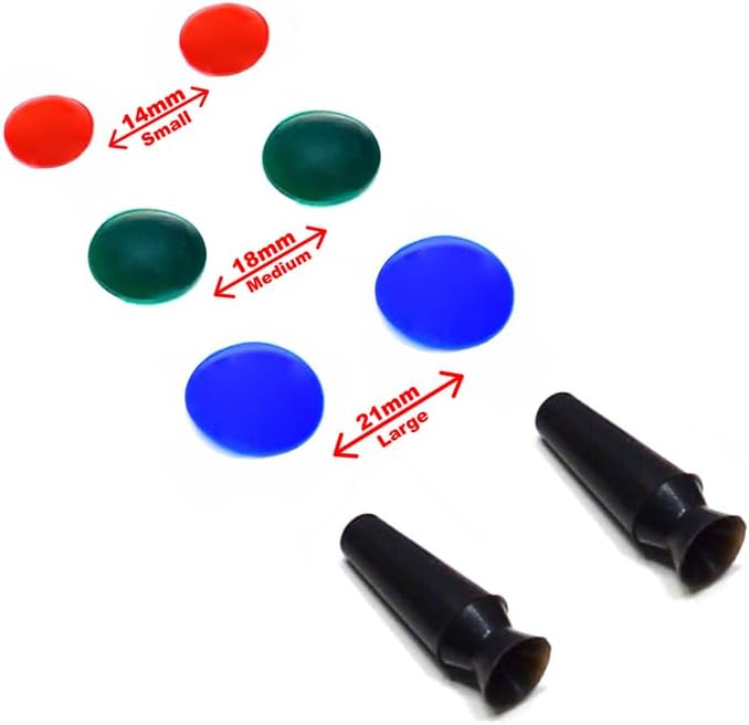 Corneal Shield Protector, Pack of 3 Pairs, Small, Medium, Large-Velvo Beauty