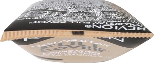 Revlon Liquid Foundation, ColorStay Face Makeup for Normal and Dry Skin, Longwear Full Coverage with Matte Finish, Oil Free, Nude, 1.0 Fl Oz-Velvo Beauty