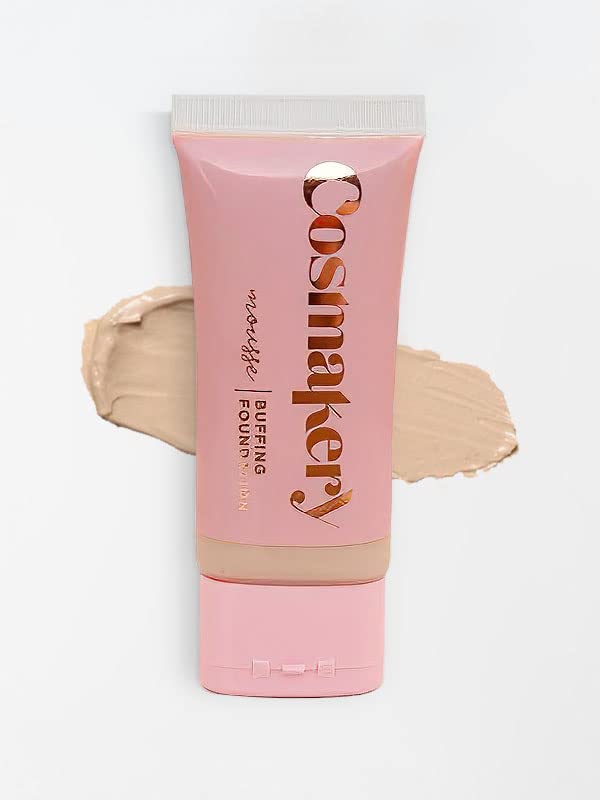 Foundation for Light to Full Coverage - Mousse Liquid Makeup Foundation for Uneven Skin Tone - Diverse Skin Types Mature, Dry, Oily - Oil-free, Cruelty-free (Light)-Velvo Beauty