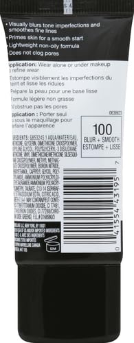 Maybelline Face Studio Master Prime Face Primer Makeup Base, Blur + Smooth, 1 Count-Velvo Beauty