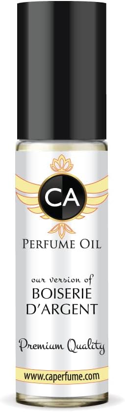 CA Perfume Club Impression of Christian D Boiserie D'argent For Women & Men Replica Fragrance Body Oil Dupes Alcohol-Free Essential Aromatherapy Sample Travel Size Attar Roll-On 0.3 Fl Oz-X1-Velvo Beauty