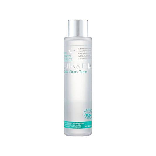 MIZON AHA&BHA Daily Clean Toner, Daily Peeling Toner, Smooth Skin, Removes Dead Skin, Healthy Skin, Korean Skincare (5.07 Fl oz)-Velvo Beauty