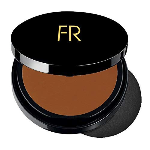 Cream To Powder Foundation by Flori Roberts, Full Coverage for Women of Color or Deeper Skin Tones, Long Lasting Makeup, Matte Finish, Covers Uneven Complexion and Hides Imperfections, 0.30 oz-Velvo Beauty