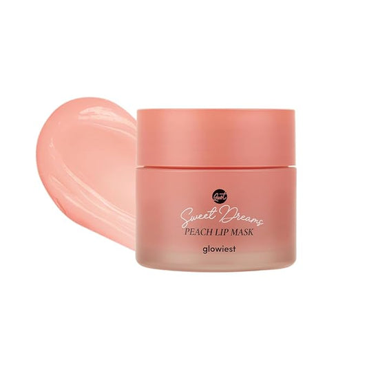 Sweet Dreams Lip Mask: Nourishing, Plumping and Hydrating Lip Sleeping Mask | Hyaluronic Acids+Vitamin C+Shea Butter+Antioxidants | Peach-Velvo Beauty