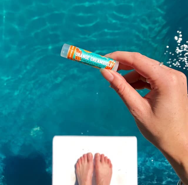 Crazy Rumors Orange Creamsicle Lip Balm. 100% Natural, Vegan, Plant-Based, Made in USA (1-Pack)-Velvo Beauty