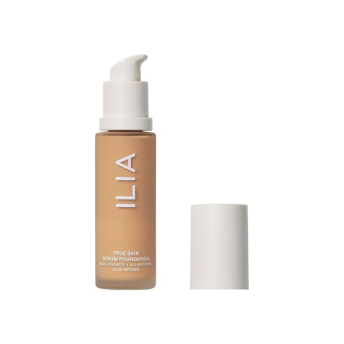 ILIA - True Skin Serum Foundation | Non-comedogenic, Cruelty-Free, Vegan, Weightless Feel, Buildable Coverage, Safe For Sensitive Skin (Catalina SF7)-Velvo Beauty