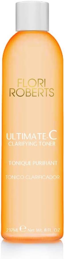 Ultimate-C Clarifying Toner by Flori Roberts, Facial Toner for Women of Color or Deeper Skin Tones, Protects Against Signs of Aging, Refreshing, Hydrating, Calming, Alcohol-Free-Velvo Beauty