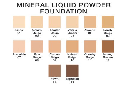 Jolie Mineral Liquid Powder Foundation SPF 15， 1 fl oz Hypoallergenic - For All Skin Types (Tender Beige)-Velvo Beauty