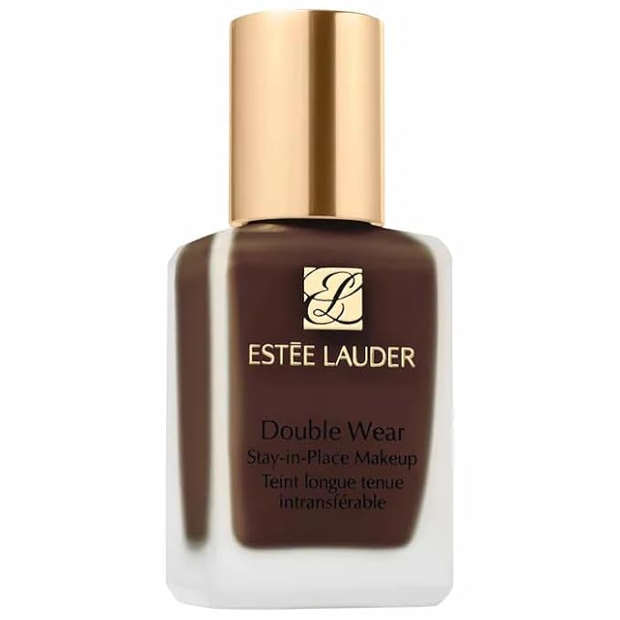 Estée Lauder Double Wear Stay-in-Place 24-Hour Long-Wear Matte Foundation, 1.0 oz, 9N1 Ebony-Velvo Beauty