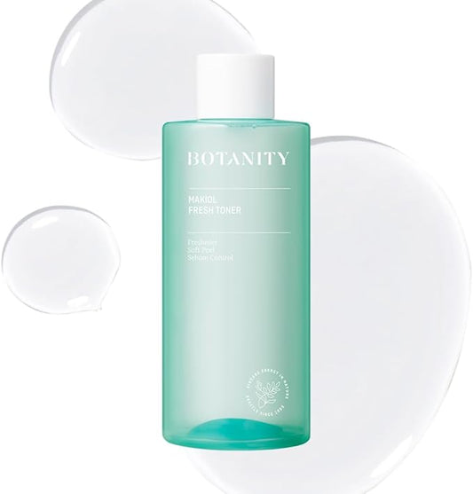 Makiol Toner | PHA | Cica Toner | Hydrating & Refreshing for Oily Skin | Sebum Control | Pore Refining | Acne Prone Sensitive Skin, Oily Skin | Cruelty-Free | 10fl oz-Velvo Beauty