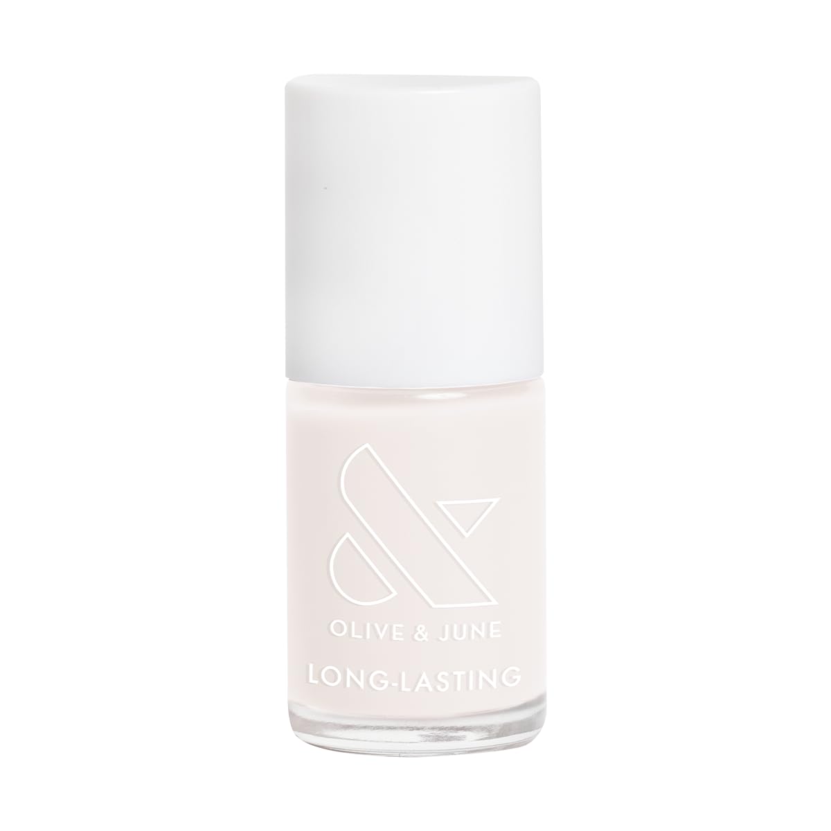 Olive & June Long Lasting Nail Polish | Plump, Gel-Like Finish No Lamp Needed | Lasts up to 10 days | Salon-Quality Color at Home | 15-Free, Vegan & Cruelty-Free Chip-Resistant Shine | BEB Sheer White-Velvo Beauty