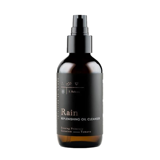 Rain Replenishing Oil Cleanser - Deeply Hydrating Oils - Wash, Clear, & Nourish your Face - Skincare for Women and Men (4 oz)-Velvo Beauty