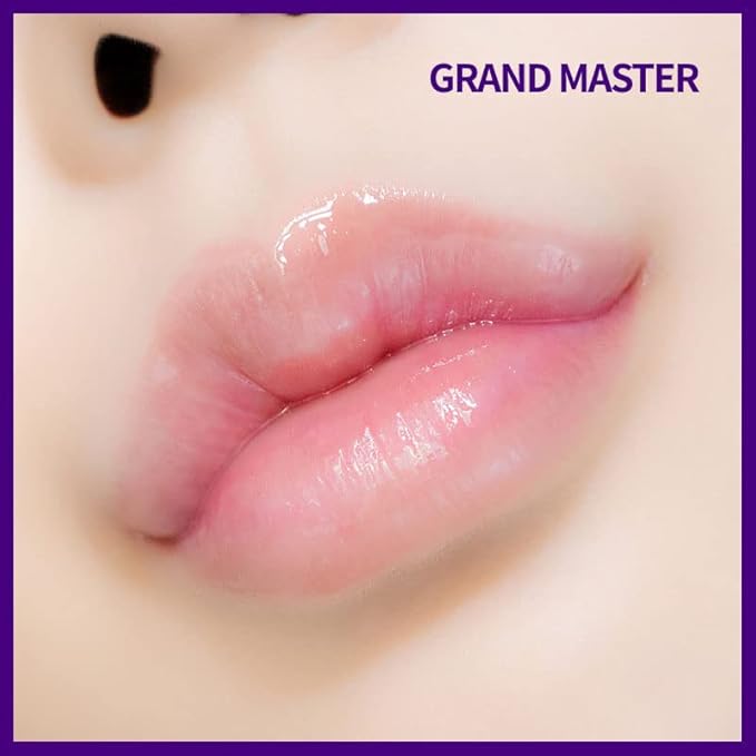 keybo Lip Plumper Dotom Lip Plus 16 Colors, 3 Steps Extreme Plumping Clear Lip Gloss by Essence Lip Care Oil & 16 Color Tints from Korean Makeup (31. Grand Master-Spring Glass)-Velvo Beauty