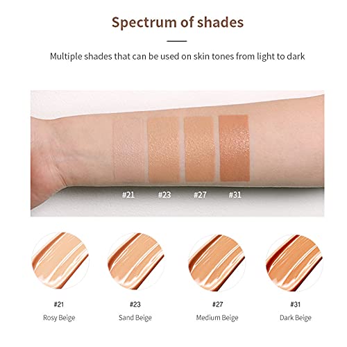 MIZON Snail Repair Blemish Balm, Multifunctional BB Cream with Snail Mucus Filtrate, Skin Care and Makeup Coverage, Strenghtens Skin Elasticity, Improves Fine Wrinkles (#31)-Velvo Beauty