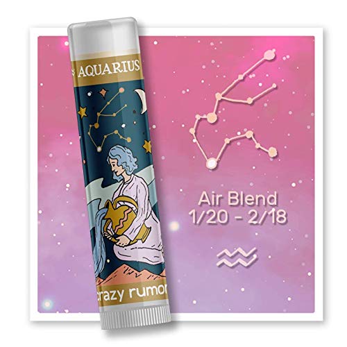 Crazy Rumors Lip balm Aquarius Zodiac-Velvo Beauty