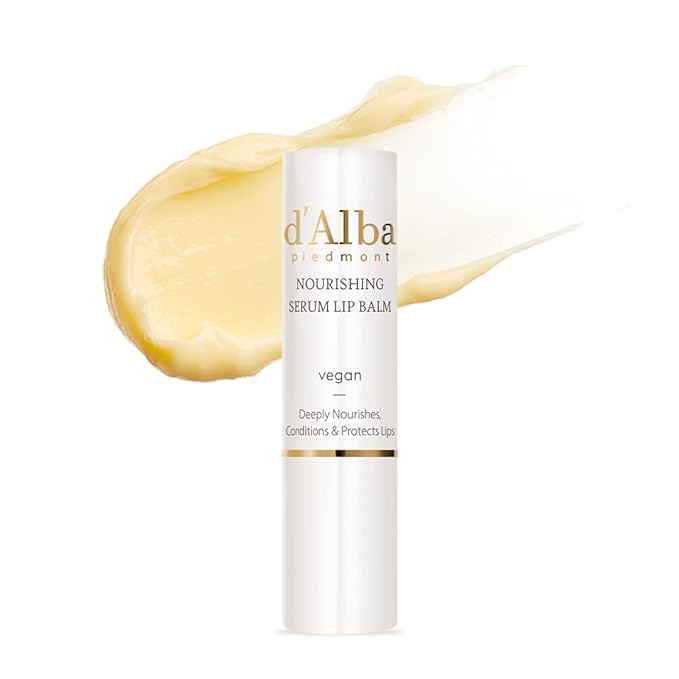 d’Alba Italian White Truffle Nourishing Serum Lip Butter, Vegan Skincare, Hydrating Lip Care with White Truffles for All Skin Types, Glowy Finish, Safe for Sensitive Skin…-Velvo Beauty