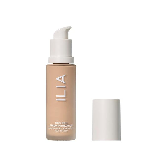 ILIA - True Skin Serum Foundation | Non-comedogenic, Cruelty-Free, Vegan, Weightless Feel, Buildable Coverage, Safe For Sensitive Skin (Texel SF3)-Velvo Beauty