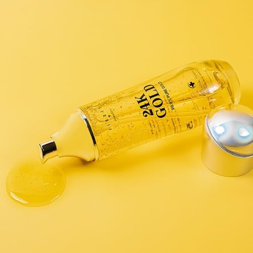 Signature 24K Gold Essential Skin Care 3 Set Toner, Emulsion, Cream Set (24K Gold)-Velvo Beauty