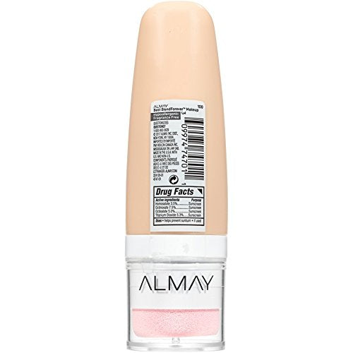 Almay Best Blend Forever Foundation, Porcelain, 1 fl. oz., SPF 40 Broad Spectrum-Velvo Beauty