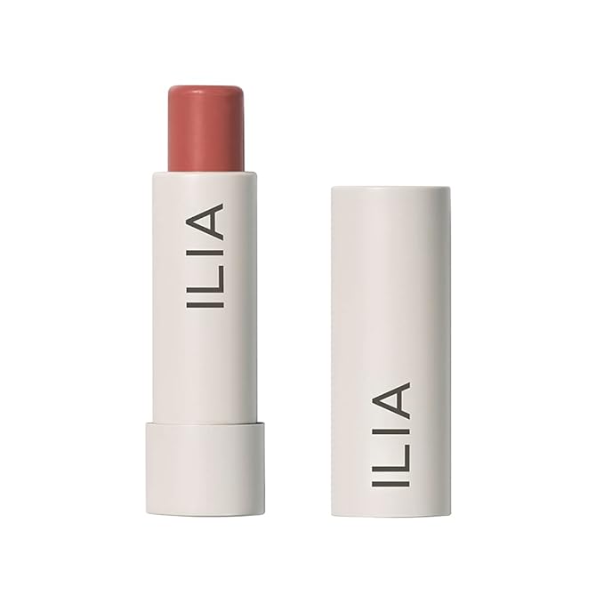 ILIA - Balmy Tint Hydrating Lip Balm | Non-Toxic, Cruelty-Free, Moisturizing + Sheer, Buildable Lip Color (Hold Me, 0.15 oz | 4.4 g)-Velvo Beauty