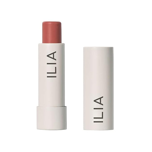 ILIA - Balmy Tint Hydrating Lip Balm | Non-Toxic, Cruelty-Free, Moisturizing + Sheer, Buildable Lip Color (Hold Me, 0.15 oz | 4.4 g)-Velvo Beauty