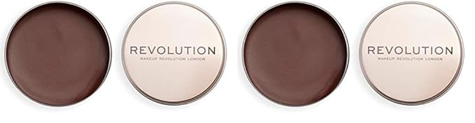Revolution, Balm Glow, Multi-Use Balm for Cheeks, Eyes & Lips, Buildable Formula, Dewy Finish, Sunkissed Nude, 1.12 Oz. (Pack of 2)-Velvo Beauty
