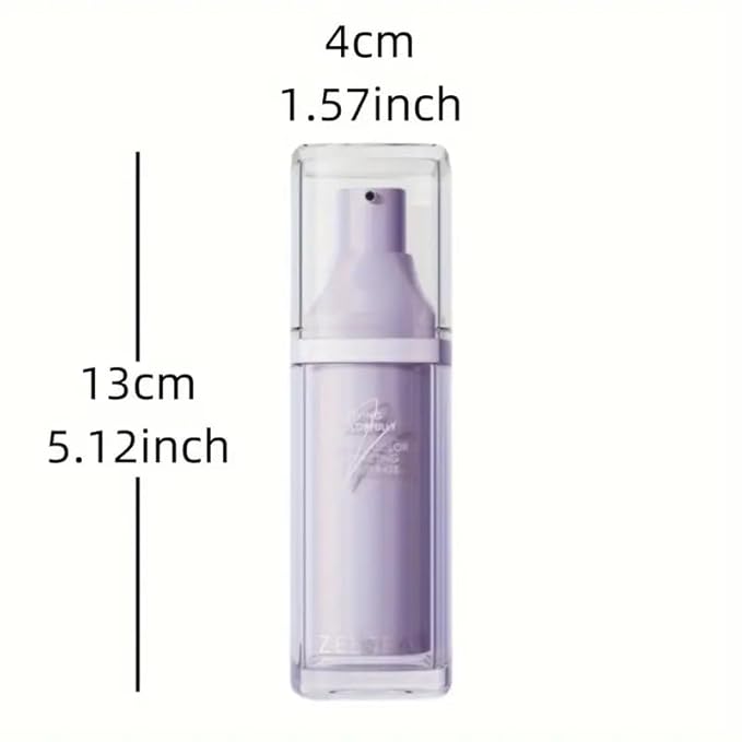 ZEESEA Correcting Face Primer for Brighten, Neutralizes Uneven Skin Tone and Facial Redness,Grips Makeup Base for Long-Lasting Wear,Cruelty-Free, Purple &Green-Velvo Beauty
