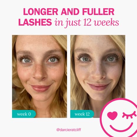 fLASH Eyelash Serum for Long, Curled Natural Lashes - Enhances & Strengthens, Safe & Effective Formula for Contact Wearers & Sensitive Eyes, 3 Month Supply - 2mL (0.07 Fl Oz)-Velvo Beauty