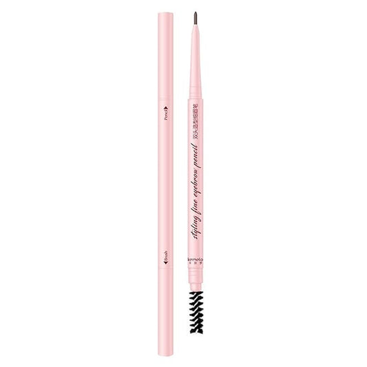 Eyebrow Pencils for Women,1Pack Micro Eyebrow Pencil Waterproof Smudgeproof,Ultra-Precise Tip Long-Lasting Brow Pencils for Natural Looking Eyebrows,Built-In Spoolie Brush,01 Elegant Tea Brown.-Velvo Beauty