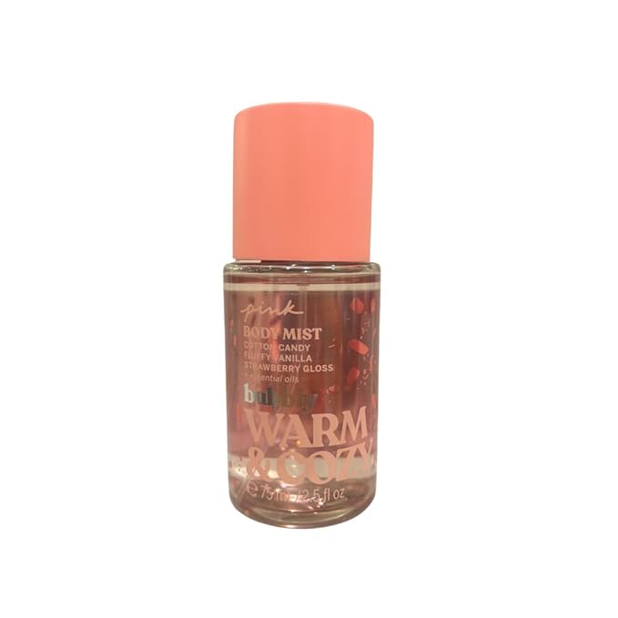Victoria's Secret Pink Bubbly Body Mist Travel Size 2.5 fl oz (Warm & Cozy)-Velvo Beauty