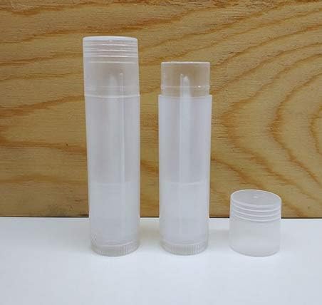 12 Pieces Clear Plastic Empty Lip Balm Tubes Containers DIY Lip Balm Lip Gloss Tube Pipe Bottle-Velvo Beauty