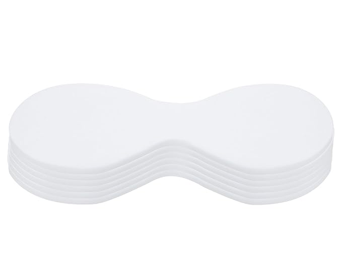 PENTA ANGEL Disposable Eye Mask Paper 50 Sheets Non Woven Eye Care Patches Cotton Spa Eye Pads Covers for Facial Skincare (50)-Velvo Beauty