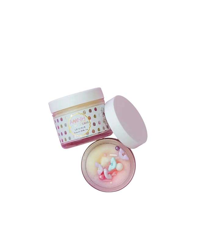 Edible Birthday Cake Lip Scrub, 2oz-Velvo Beauty