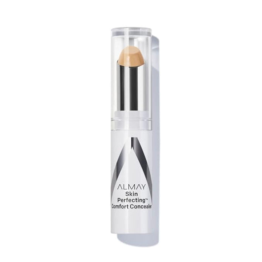 Almay Skin Perfecting Comfort Concealer, Hypoallergenic, Cruelty Free, -Fragrance Free, Dermatologist Tested, Medium/Tan-Velvo Beauty