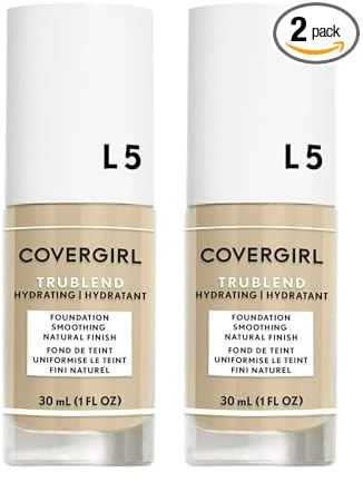 COVERGIRL Trublend Liquid Foundation, Creamy Natural, 1 Oz (Pack of 2)-Velvo Beauty