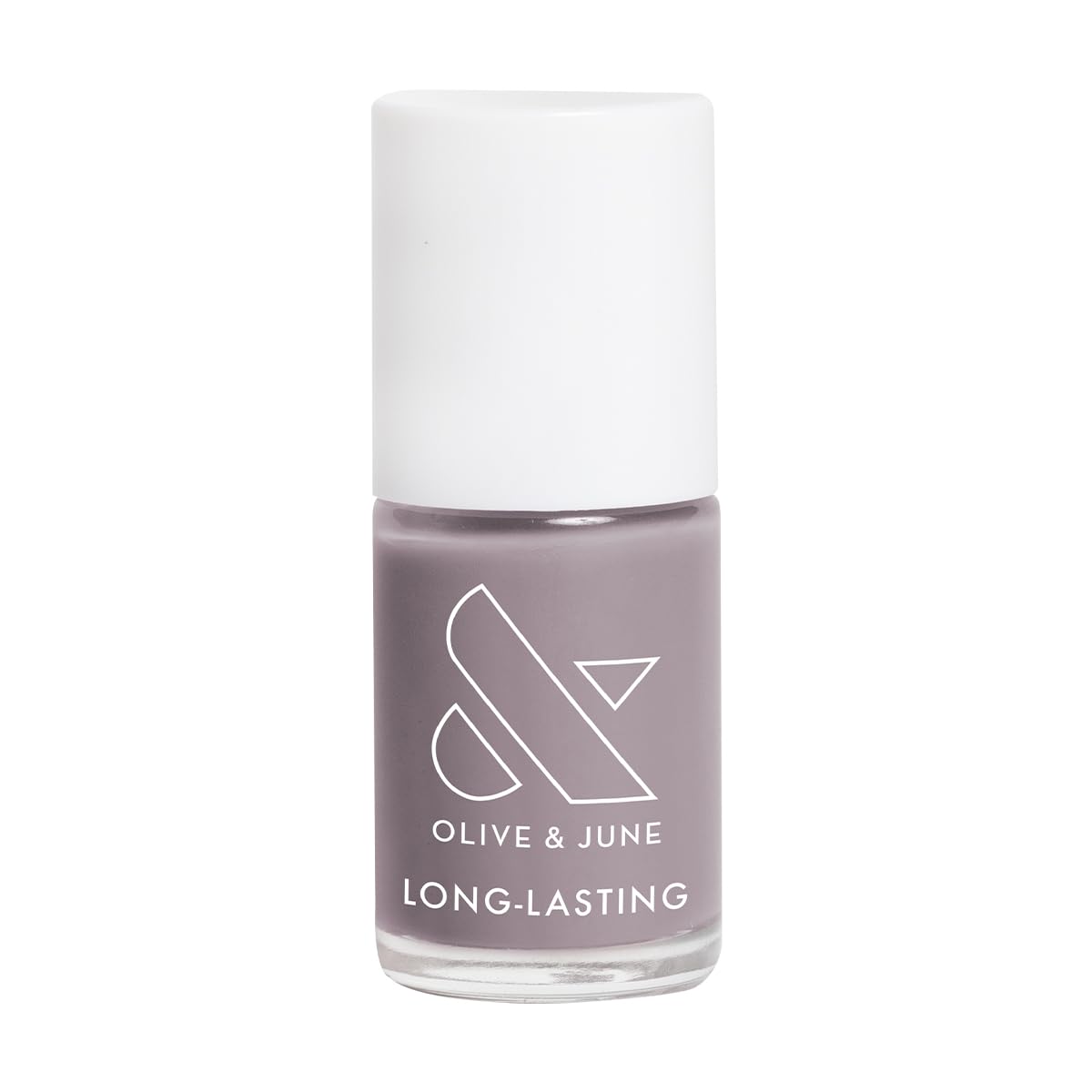 Olive & June Long Lasting Nail Polish | Plump, Gel-Like Finish No Lamp Needed | Lasts up to 10 days | Salon-Quality Color at Home | 15-Free, Vegan & Cruelty-Free Chip-Resistant Shine | AW Warm Grey-Velvo Beauty
